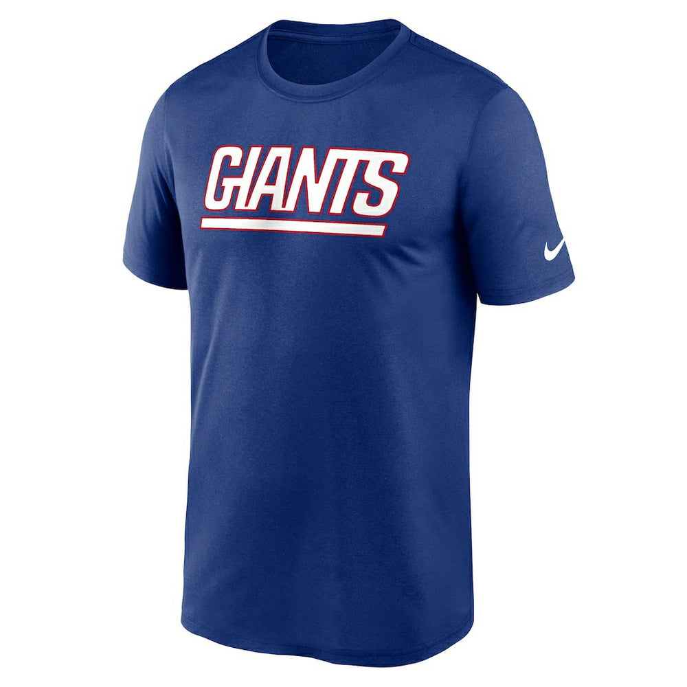 New York Giants Primetime Legend Wordmark Performance T-Shirt Royal
