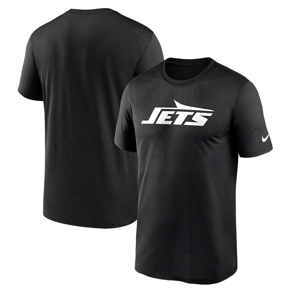 New York Jets Primetime Legend Wordmark Performance T-Shirt Black
