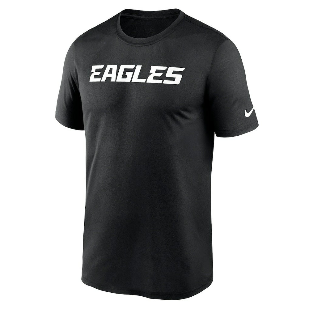 Philadelphia Eagles Primetime Legend Wordmark Performance T-Shirt Black
