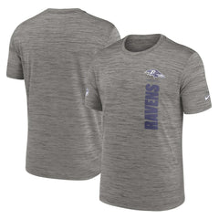 Baltimore Ravens Sideline Velocity Dri-FIT T-Shirt Gray