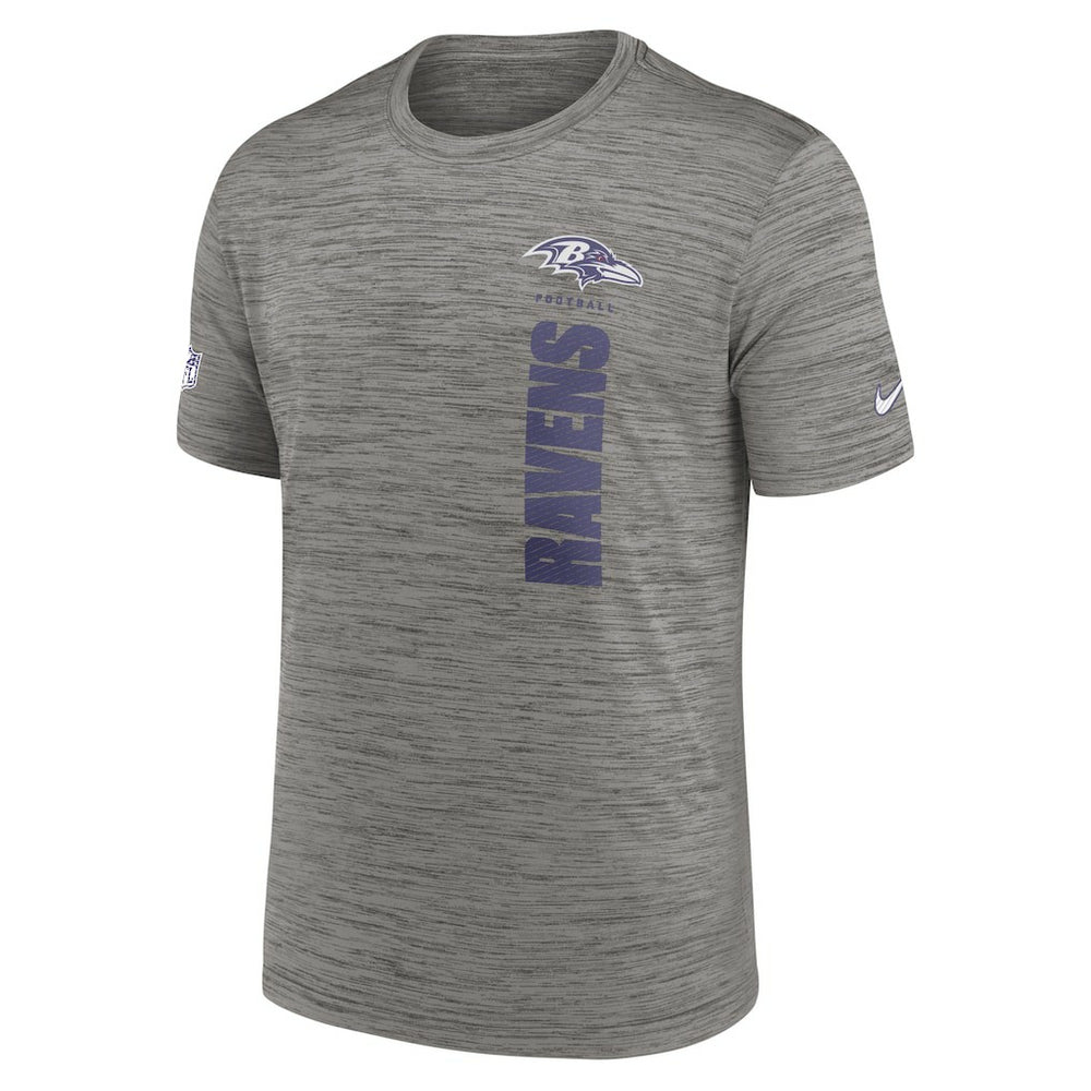 Baltimore Ravens Sideline Velocity Dri-FIT T-Shirt Gray
