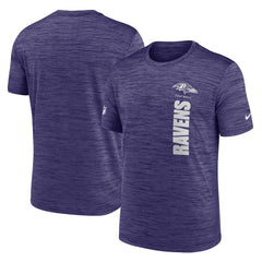 Baltimore Ravens Sideline Velocity Dri-FIT T-Shirt Purple