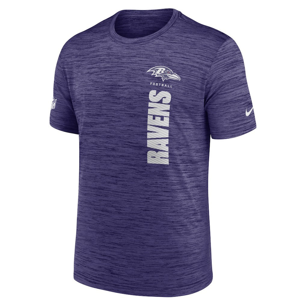Baltimore Ravens Sideline Velocity Dri-FIT T-Shirt Purple