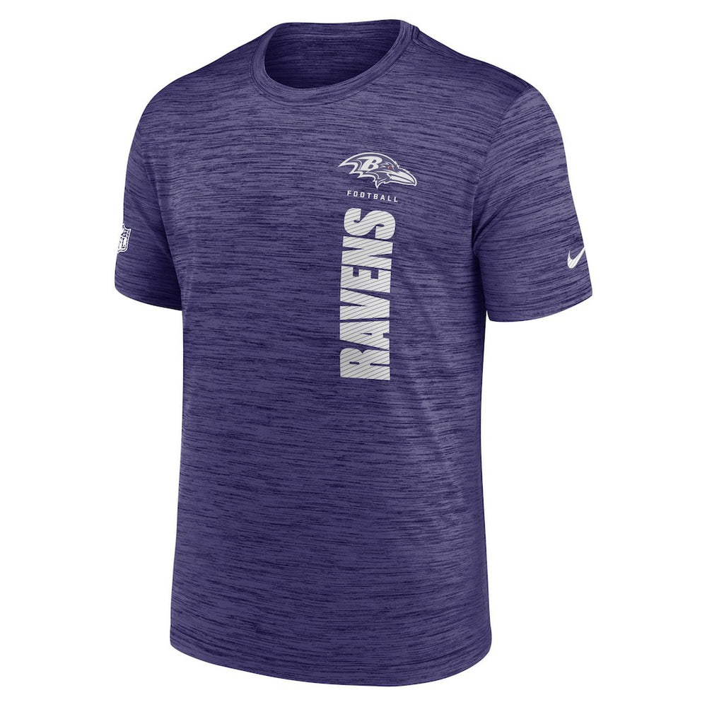 Baltimore Ravens Sideline Velocity Dri-FIT T-Shirt Purple