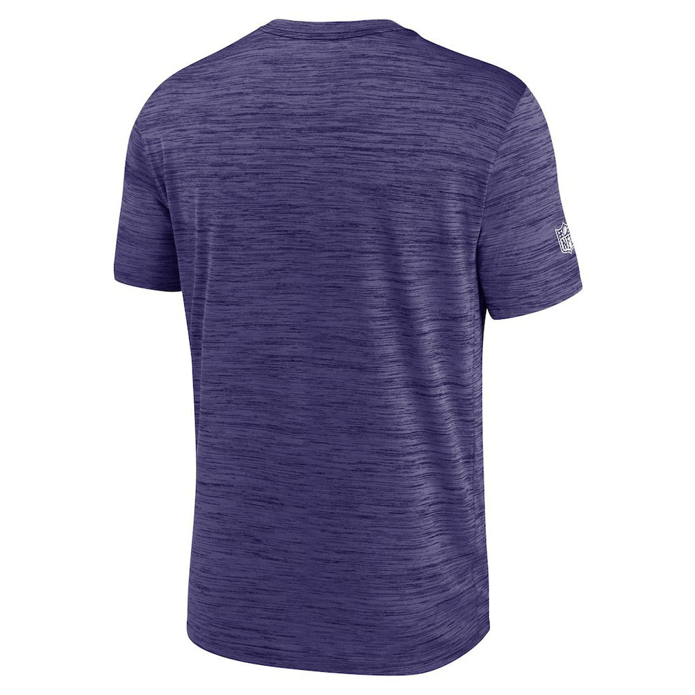 Baltimore Ravens Sideline Velocity Dri-FIT T-Shirt Purple