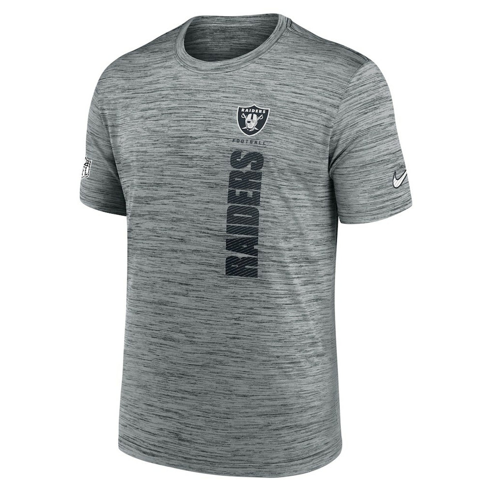 Las Vegas Raiders Sideline Velocity Dri-FIT T-Shirt Gray