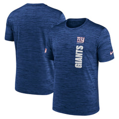 New York Giants Sideline Velocity Dri-FIT T-Shirt Royal