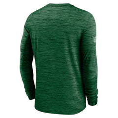 New York Jets Sideline Velocity Dri-FIT Long Sleeve T-Shirt Green