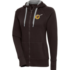 San Diego Padres Antigua Women's Cooperstown Victory Full-Zip Hoodie - Brown Hoodies