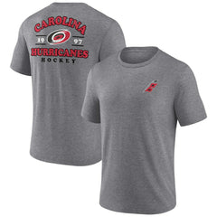 NHL Carolina Hurricanes Winger Tri-Blend T-Shirt - Heather Gray