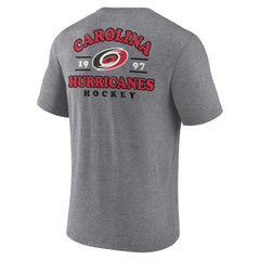 NHL Carolina Hurricanes Winger Tri-Blend T-Shirt - Heather Gray