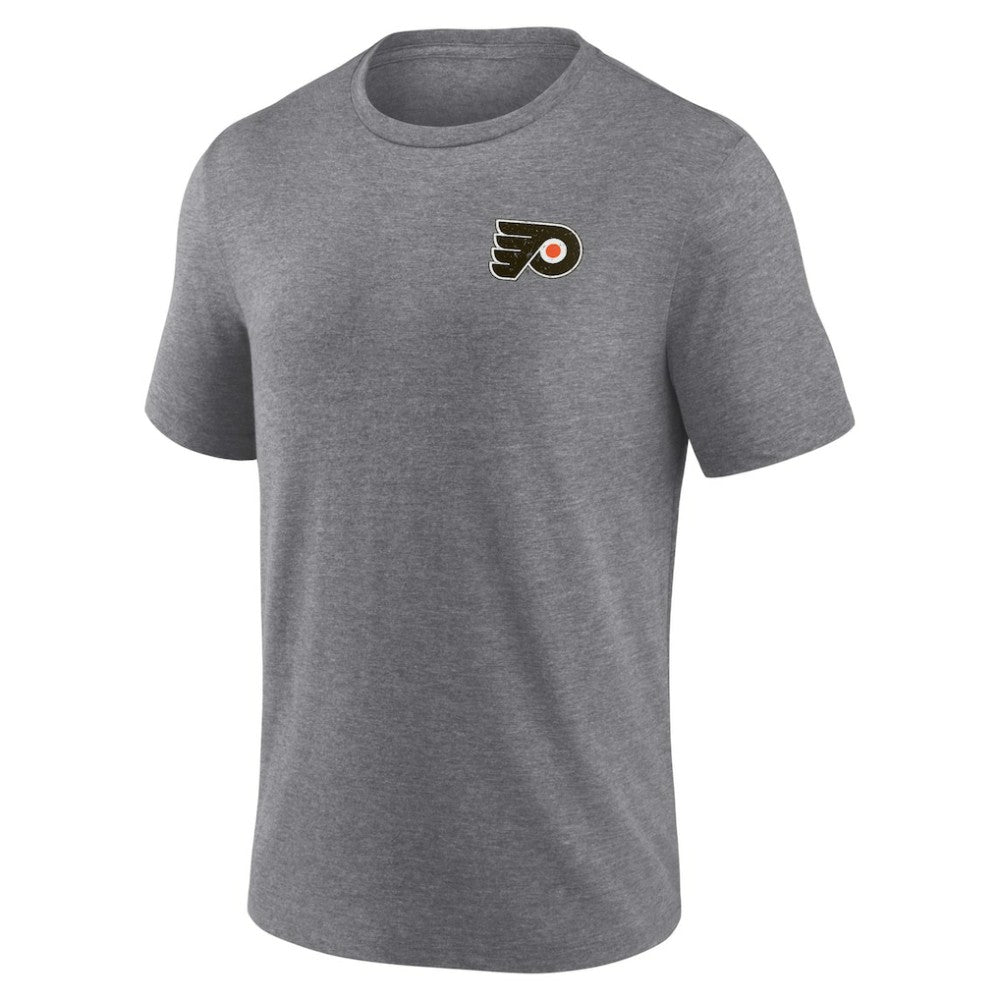 NHL Philadelphia Flyers Winger Tri-Blend T-Shirt - Heather Gray