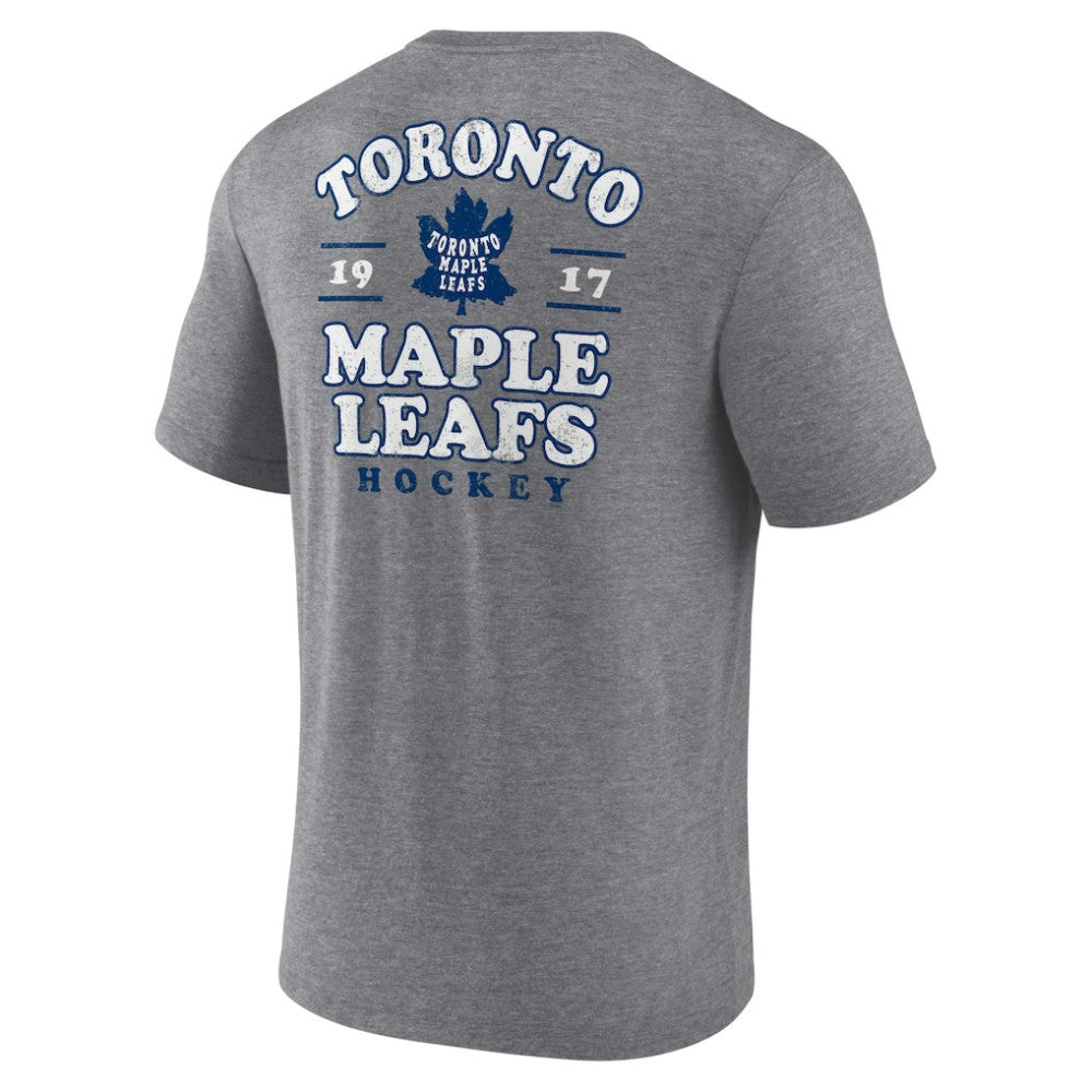 NHL Toronto Maple Leafs Winger Tri-Blend T-Shirt - Heather Gray