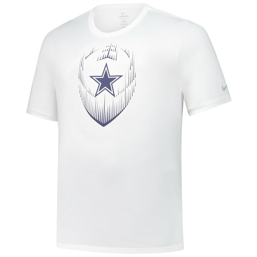 Dallas Cowboys Big & Tall Blitz Legend Icon Performance T-Shirt White