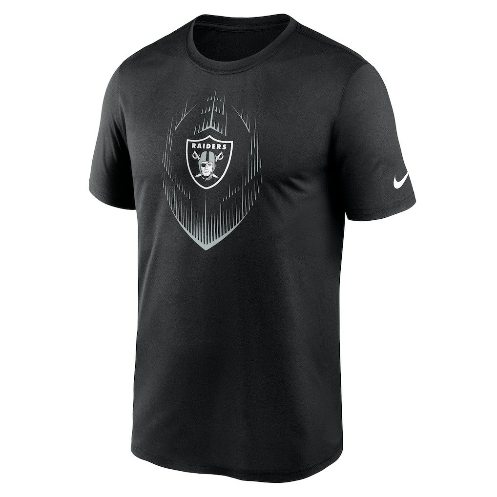 Las Vegas Raiders Big & Tall Blitz Legend Icon T-Shirt Black