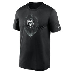 Las Vegas Raiders Big & Tall Blitz Legend Icon T-Shirt Black