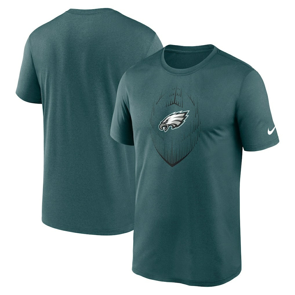 Philadelphia Eagles Big & Tall Blitz Legend Icon T-Shirt Teal