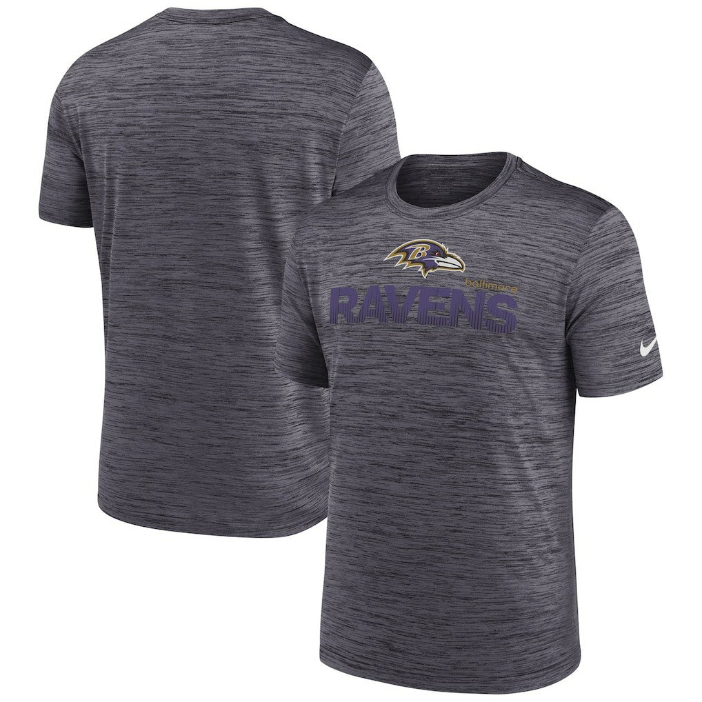 Baltimore Ravens Blitz Velocity Modern Dri-FIT T-Shirt Black