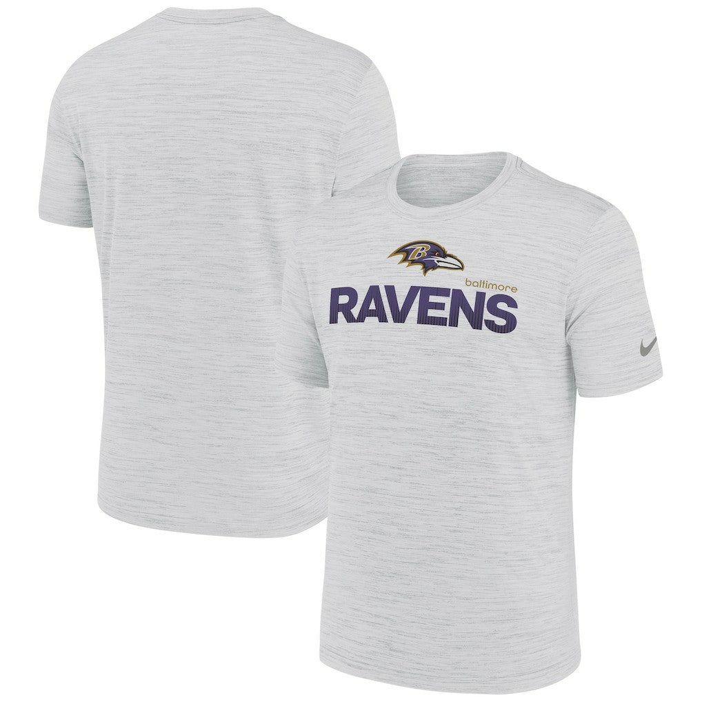 Baltimore Ravens Blitz Velocity Modern Dri-FIT T-Shirt Ash