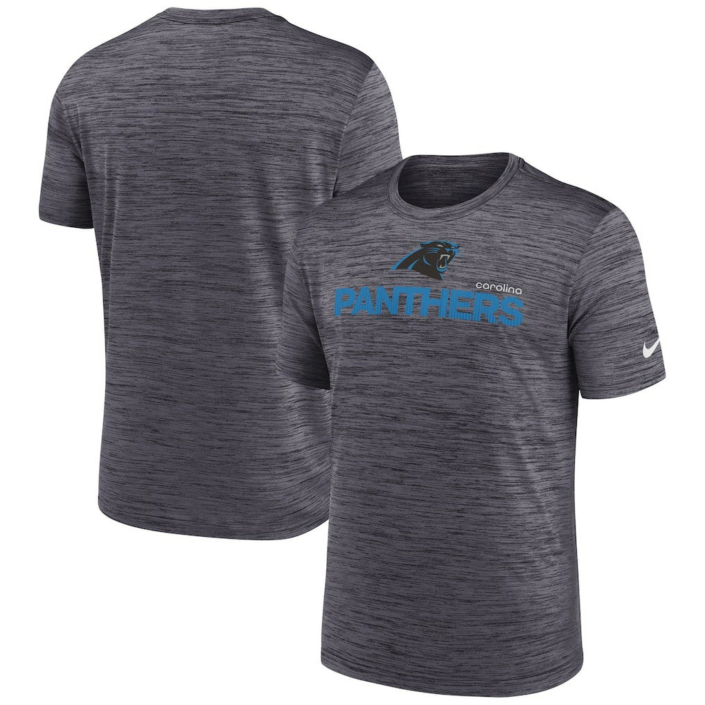 Carolina Panthers Blitz Velocity Modern Dri-FIT T-Shirt Black
