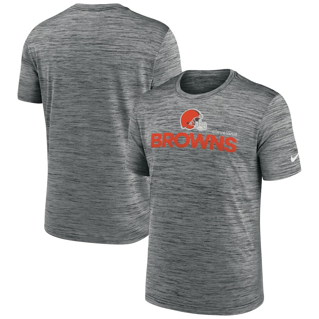 Cleveland Browns Blitz Velocity Modern Dri-FIT T-Shirt Anthracite