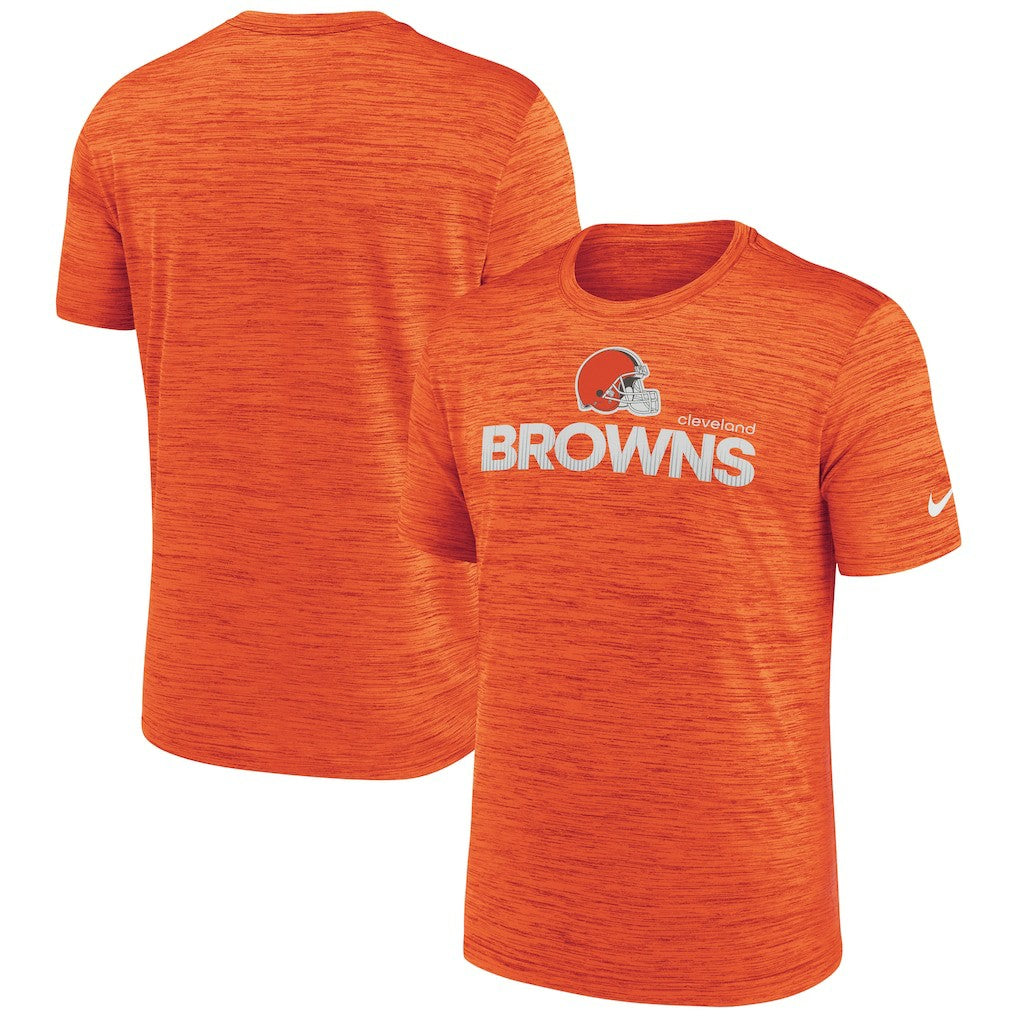Cleveland Browns Blitz Velocity Modern Dri-FIT T-Shirt Orange