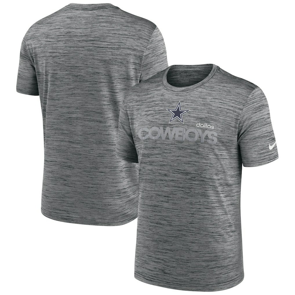 Dallas Cowboys Blitz Velocity Modern Dri-FIT T-Shirt Anthracite