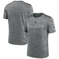 Dallas Cowboys Blitz Velocity Modern Dri-FIT T-Shirt Anthracite