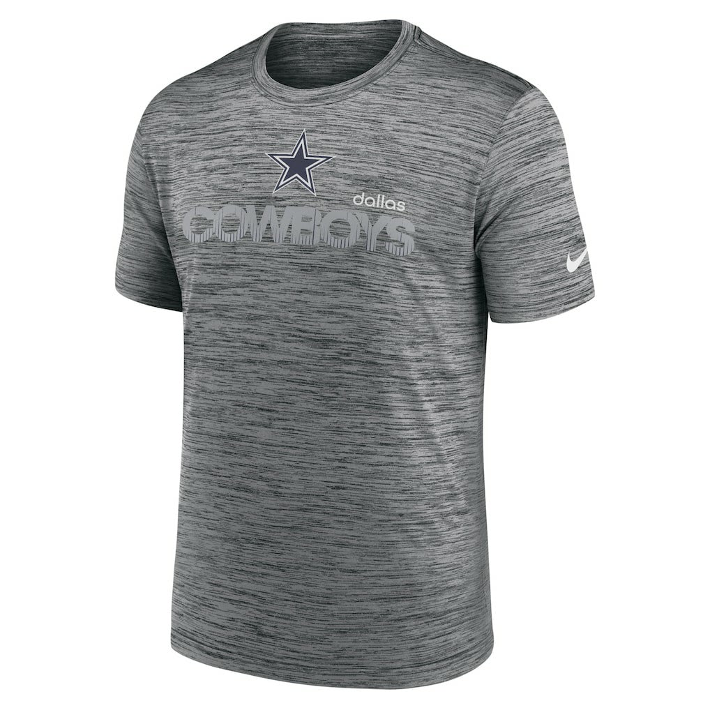 Dallas Cowboys Blitz Velocity Modern Dri-FIT T-Shirt Anthracite