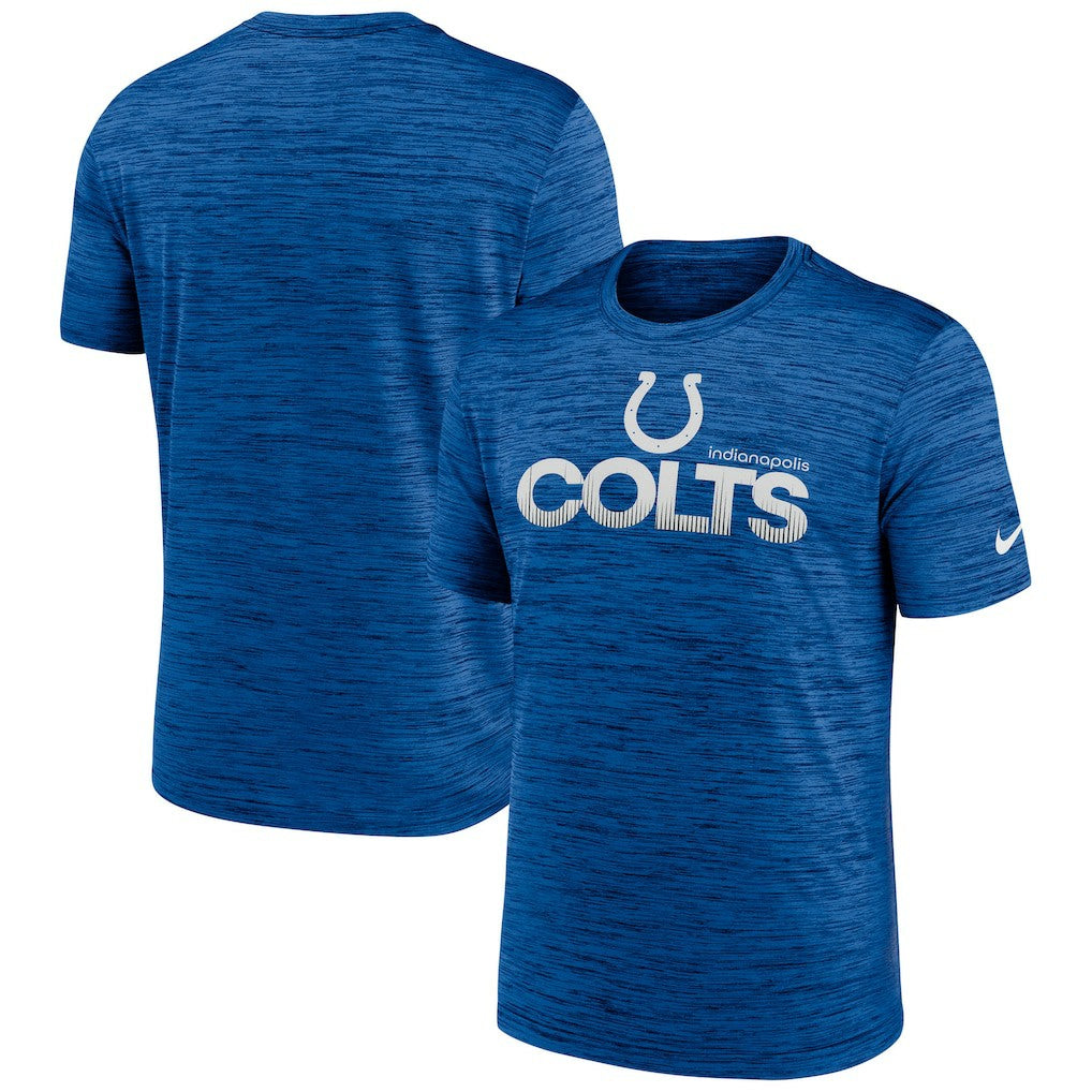Indianapolis Colts Blitz Velocity Modern Dri-FIT T-Shirt Royal