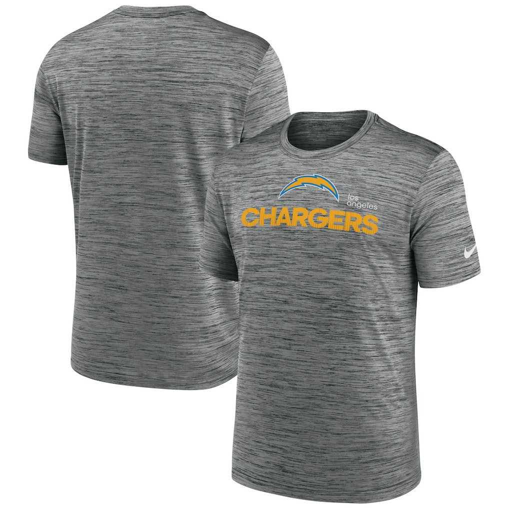 Los Angeles Chargers Blitz Velocity Modern Dri-FIT T-Shirt Anthracite