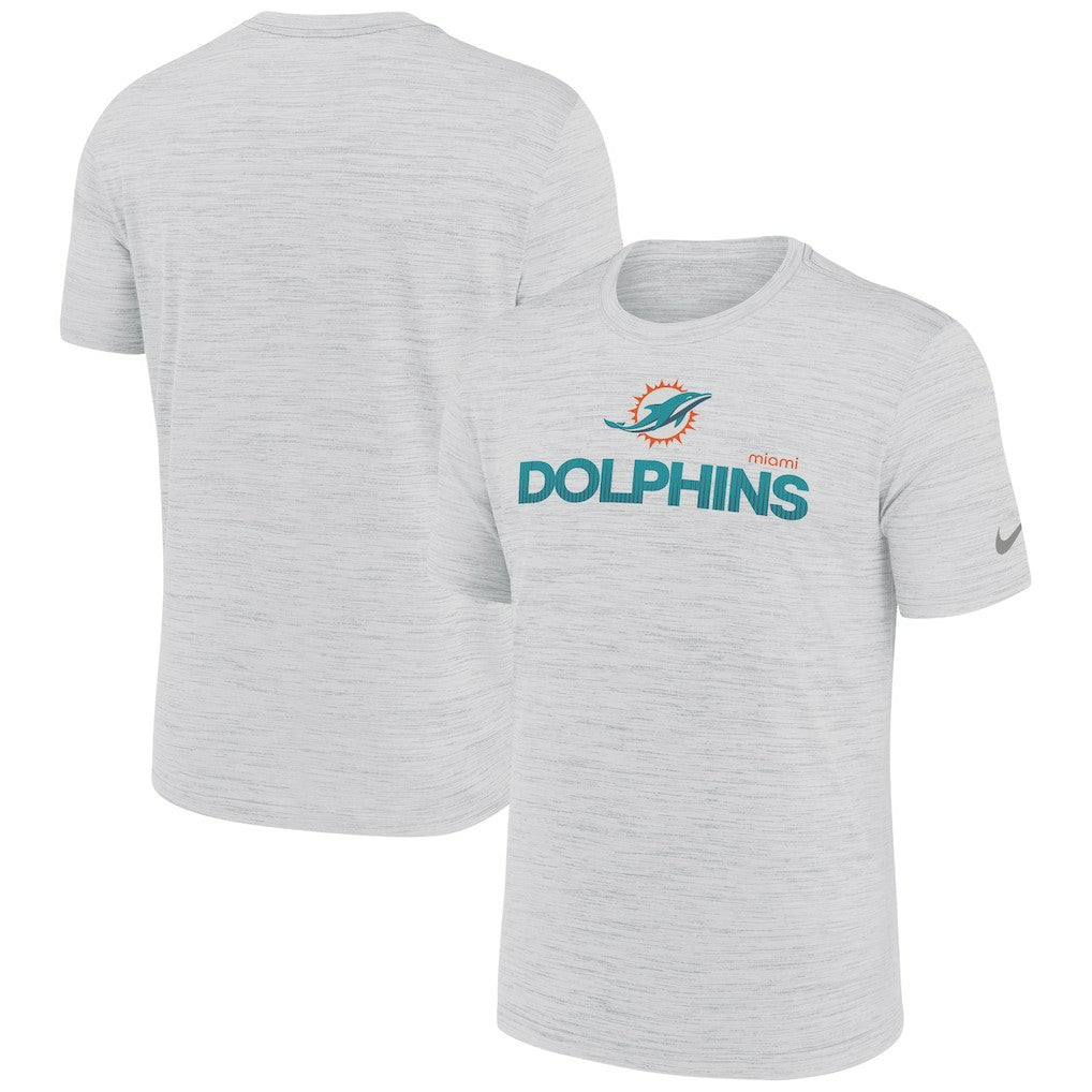 Miami Dolphins Blitz Velocity Modern Dri-FIT T-Shirt Ash