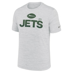New York Jets Blitz Velocity Modern Dri-FIT T-Shirt Ash