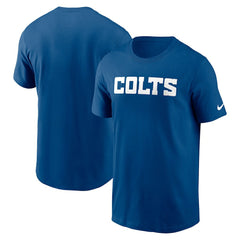 Indianapolis Colts Primetime Wordmark Essential T-Shirt Royal