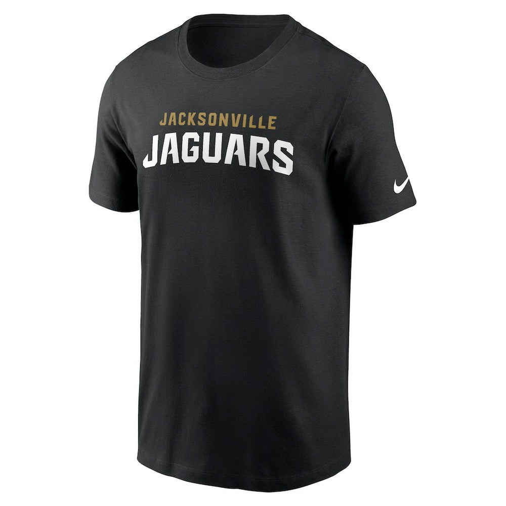 Jacksonville Jaguars Primetime Wordmark Essential T-Shirt Black