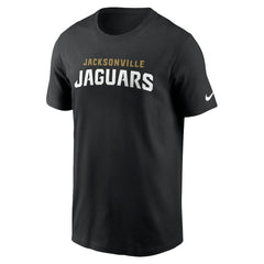 Jacksonville Jaguars Primetime Wordmark Essential T-Shirt Black
