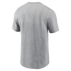 New Orleans Saints Primetime Wordmark Essential T-Shirt Heather Gray