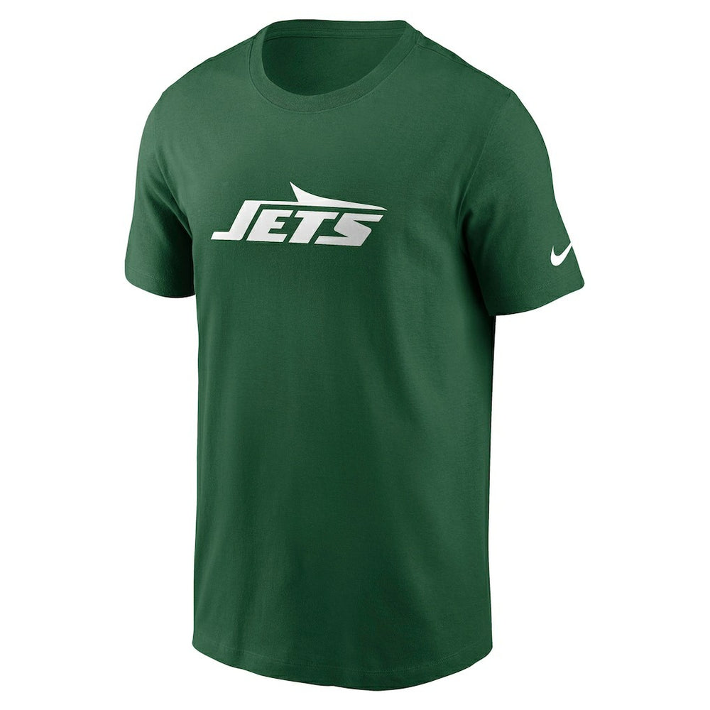 New York Jets Primetime Wordmark Essential T-Shirt Green