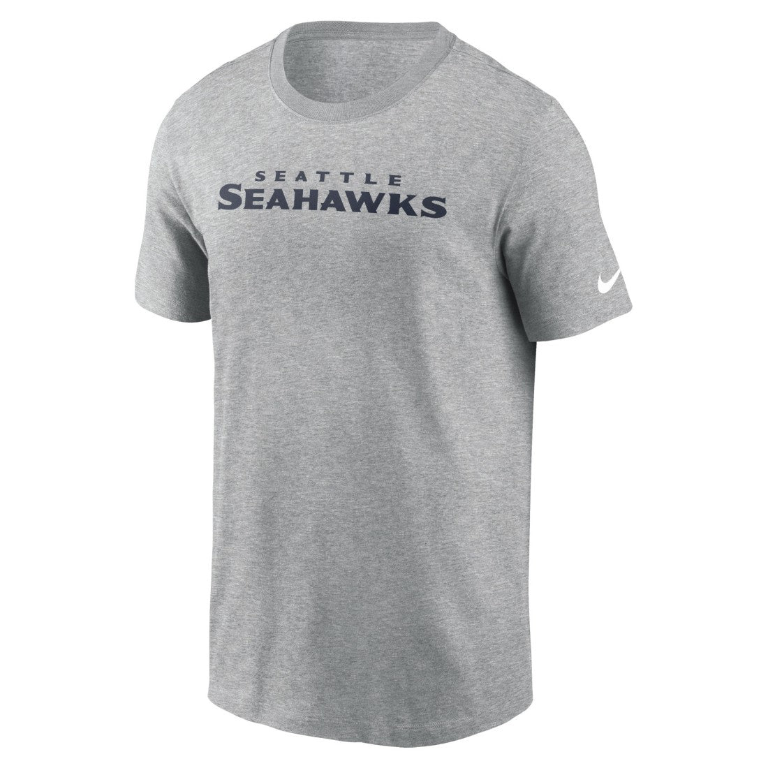 Seattle Seahawks Primetime Wordmark Essential T-Shirt Heather Gray