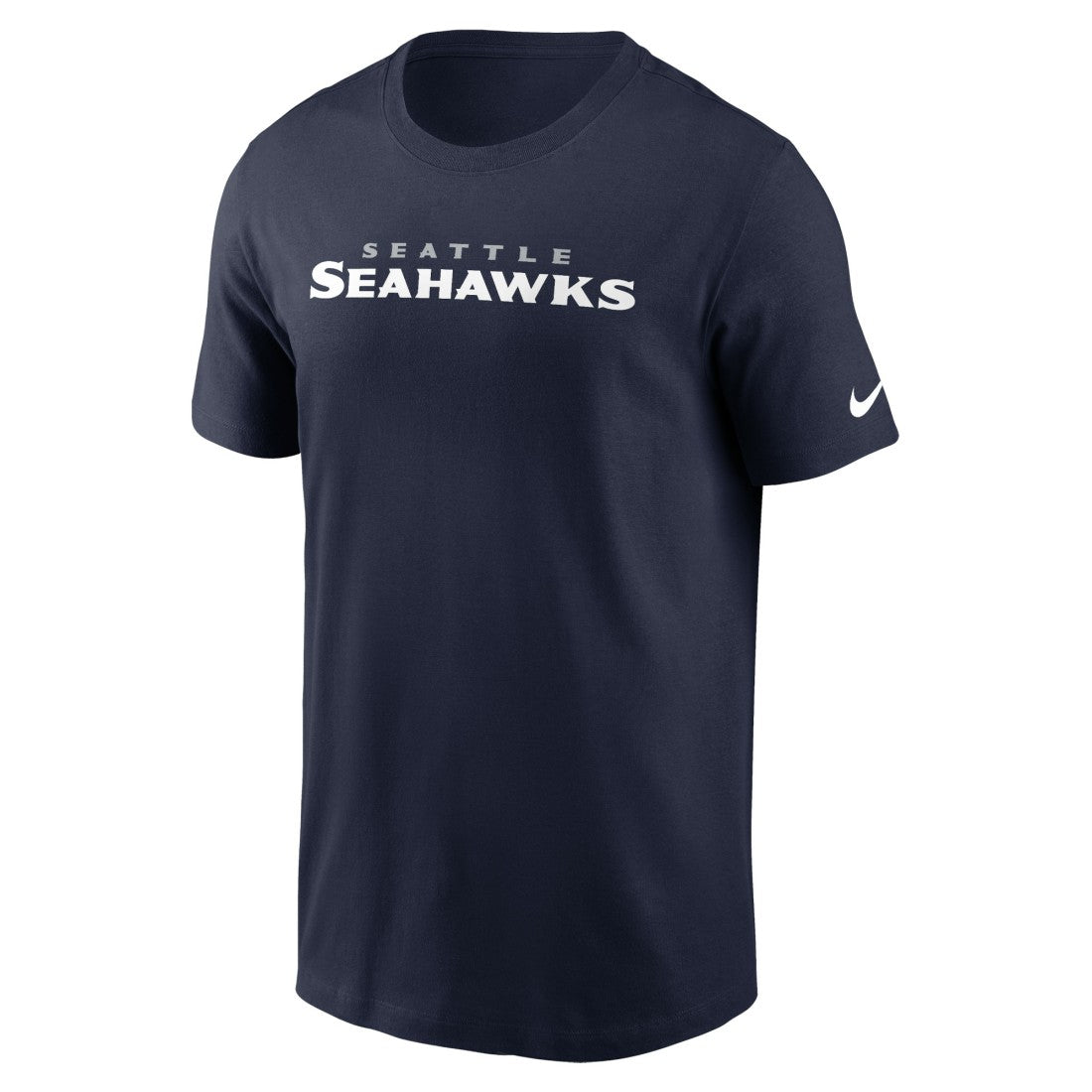 Seattle Seahawks Primetime Wordmark Essential T-Shirt College Navy