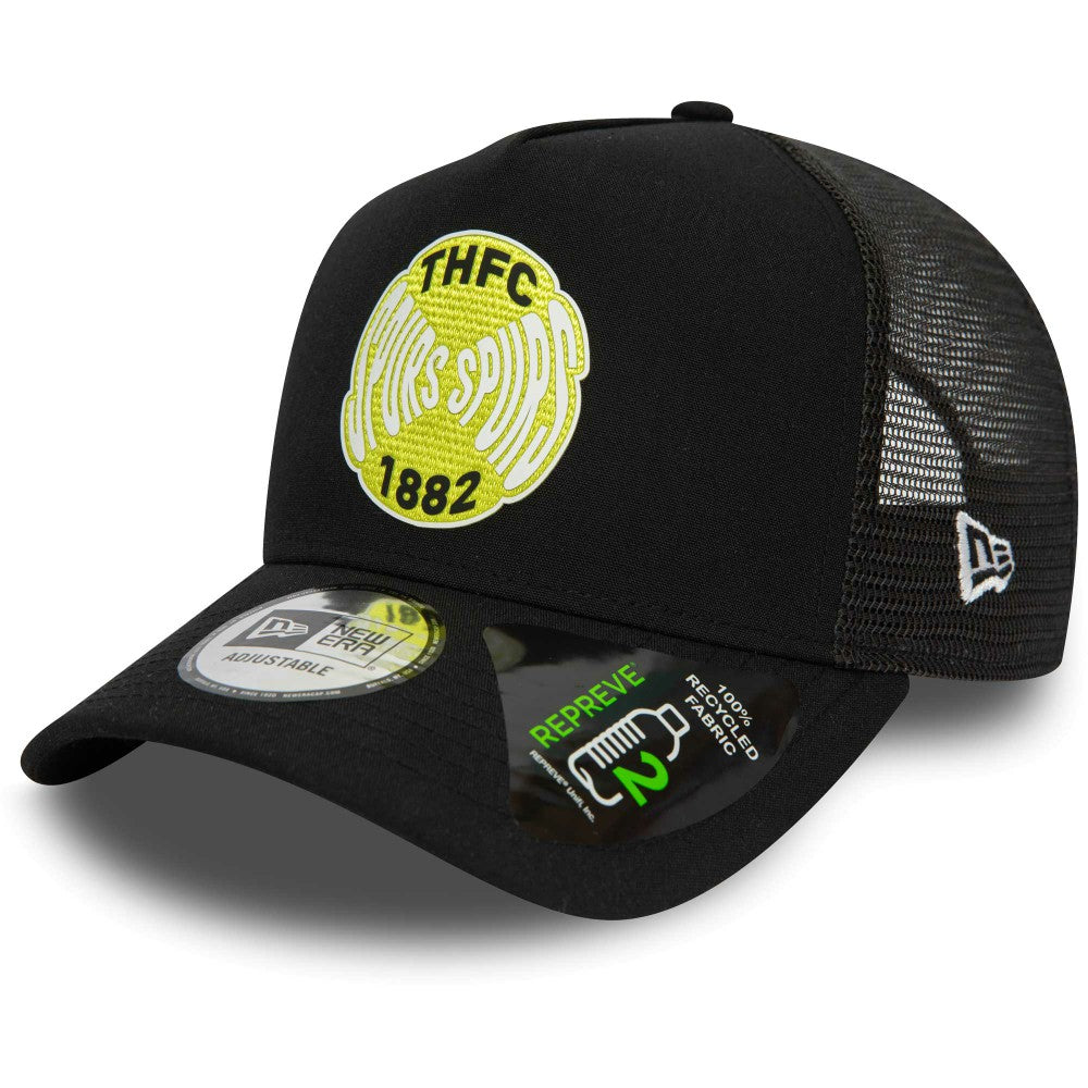 Tottenham Hotspur New Era Repreve E-Frame Adjustable Trucker Hat Black