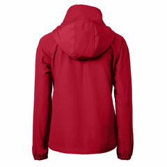 Minnesota Twins Cutter & Buck Women's Charter Eco Recycled Full-Zip Jacket - Red Jackets