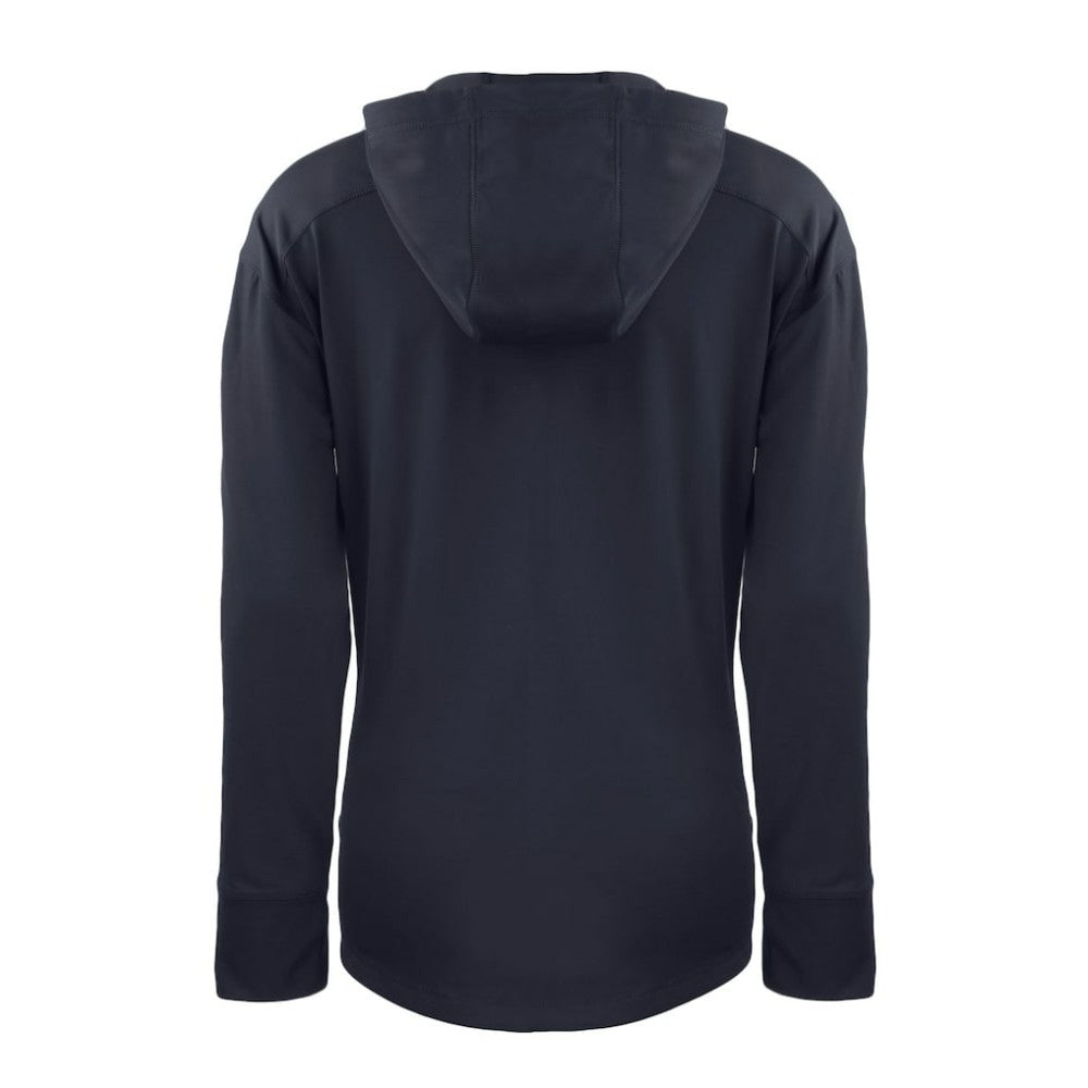 Detroit Tigers Cutter & Buck Women's Daybreak Eco Recycled Half-Zip Hoodie - Navy Hoodies