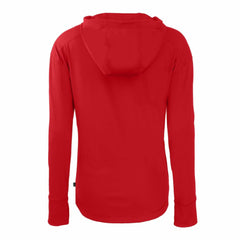 San Diego Padres Cutter & Buck Women's Daybreak Eco Recycled Full-Zip Hoodie - Red Hoodies