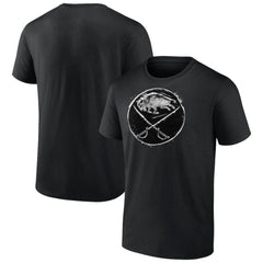 NHL Buffalo Sabres Iced Out T-Shirt - Black