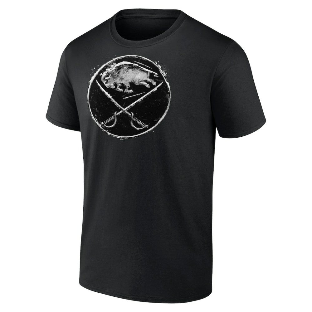 NHL Buffalo Sabres Iced Out T-Shirt - Black