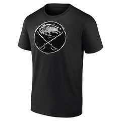 NHL Buffalo Sabres Iced Out T-Shirt - Black