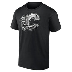 NHL Calgary Flames Iced Out T-Shirt - Black