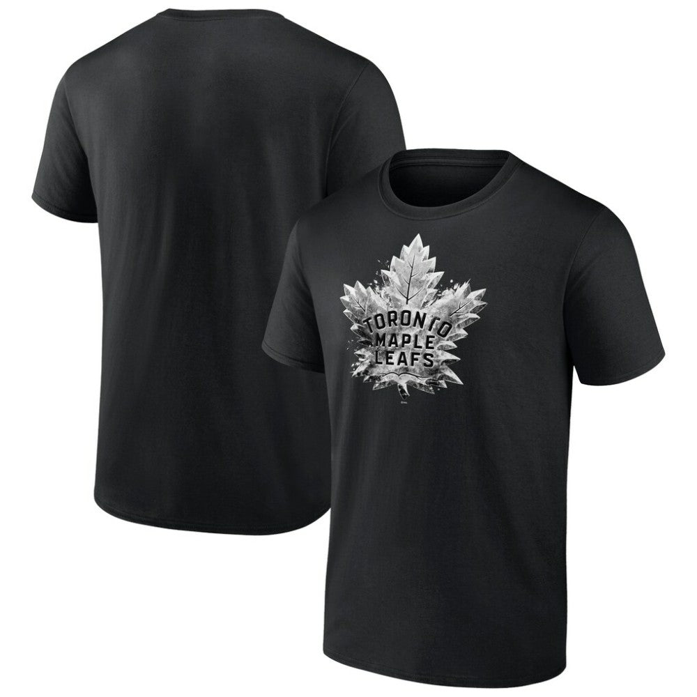 NHL Toronto Maple Leafs Iced Out T-Shirt - Black