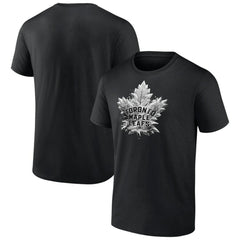 NHL Toronto Maple Leafs Iced Out T-Shirt - Black